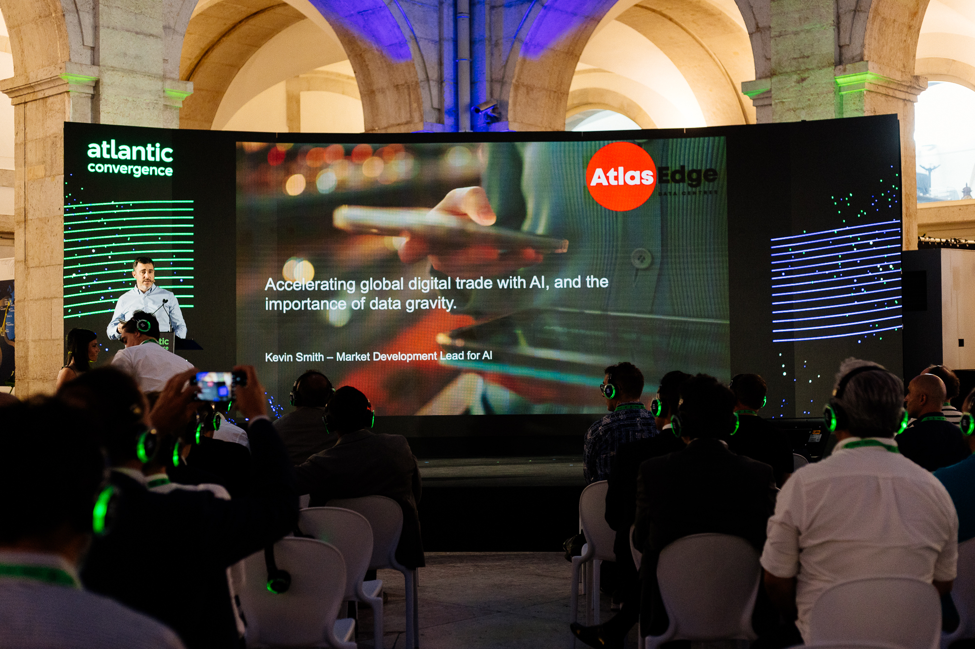 Panel discussion at the Atlantic Convergence 2024 event