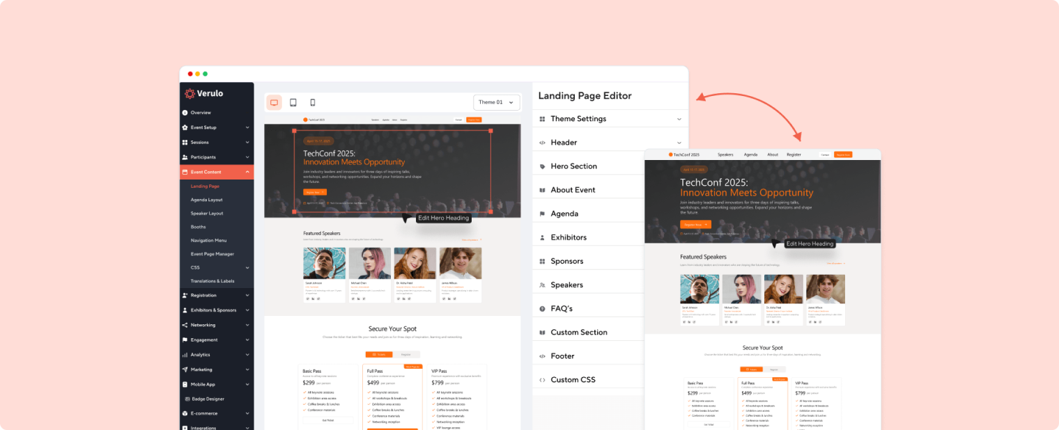 vFairs is a versatile event planner tool for trade shows and job fairs