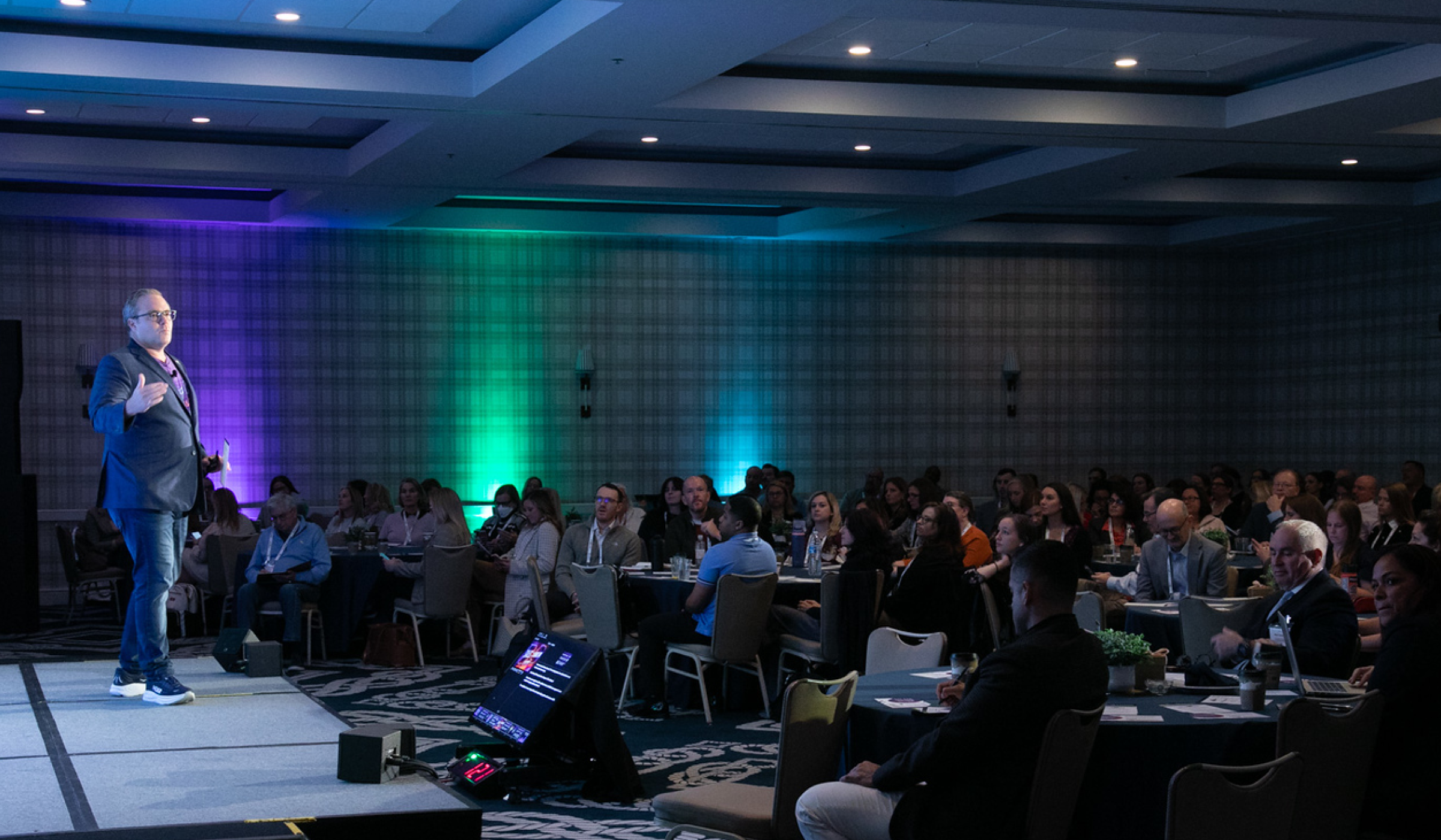 RevUp 2025 main stage opening session with Sean Soth.